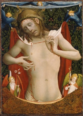 Christus als Schmerzensmann (um 1435) von Meister Franck